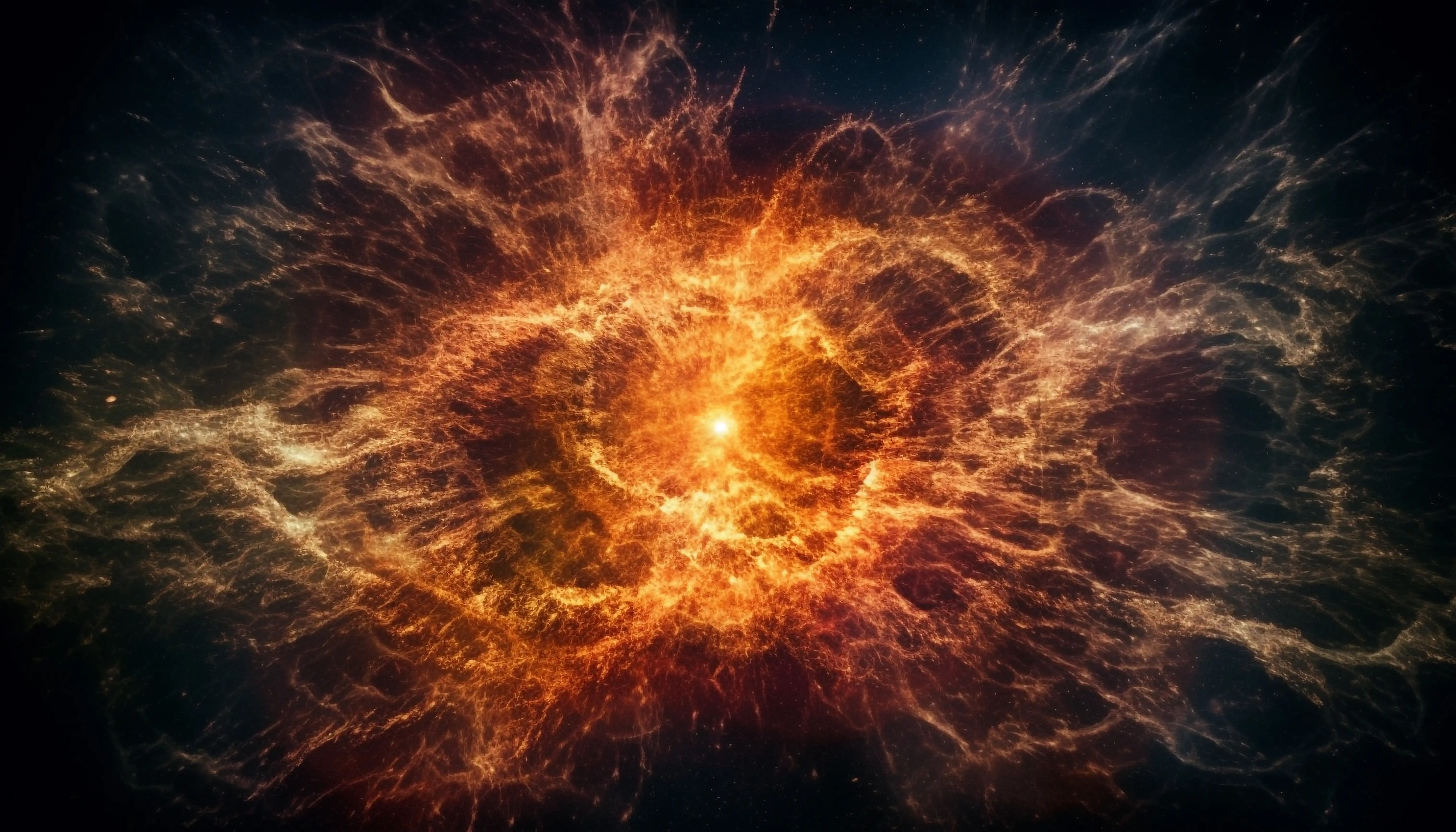 Feu dans l'univers